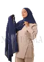 شال مزدوج - أزرق داكن.webp