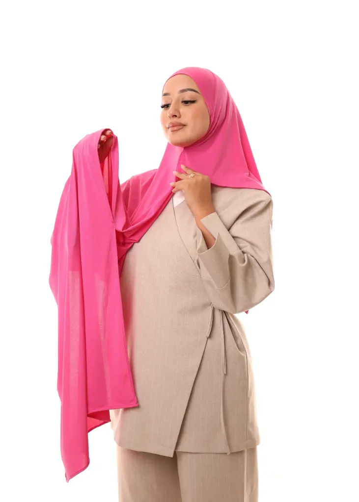 [PN-31363] شال مزدوج - غوز باربي