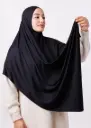 شال ليكرا سهل الاستعمال - أسود