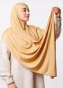Châle en Lycra Facile à Utiliser - Beige Sablé