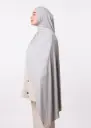 شال ليكرا سهل الاستعمال - رمادي
