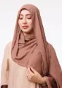شال كريب بالبوني يربط من الخلف - غوز ترابي