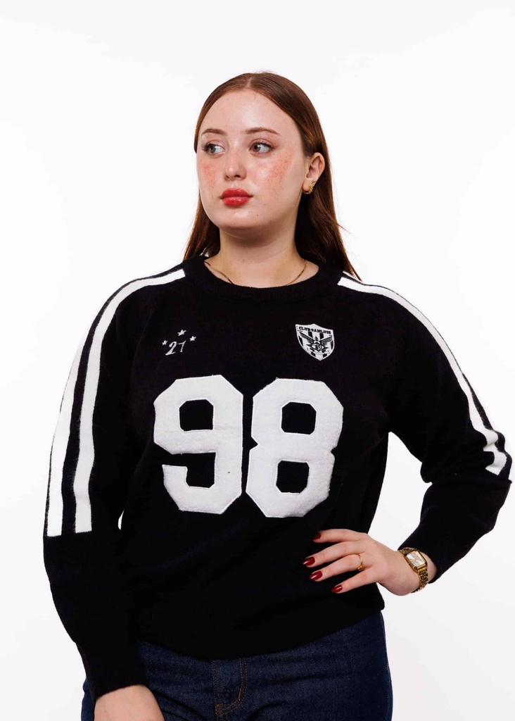 Sporty Knit Sweater - TM427