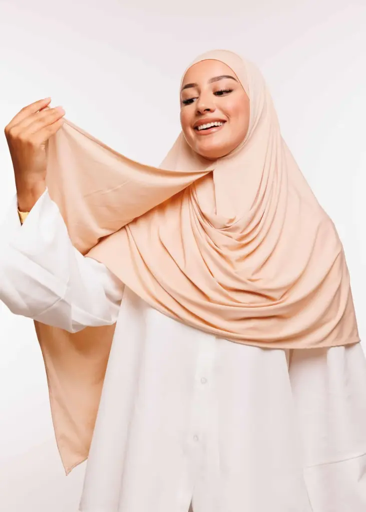 [PN-57318] شال مزدوج - بيج كريمي 