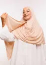 شال مزدوج - بيج كريمي 