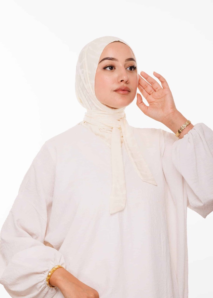 [PN-54543]  طبقية فخمة - أبيض مصفر