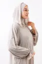 عباية صلاة [ بالبوني نينجا ] - رمادي