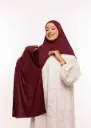  شال مزدوج - ڭرونة داكنة