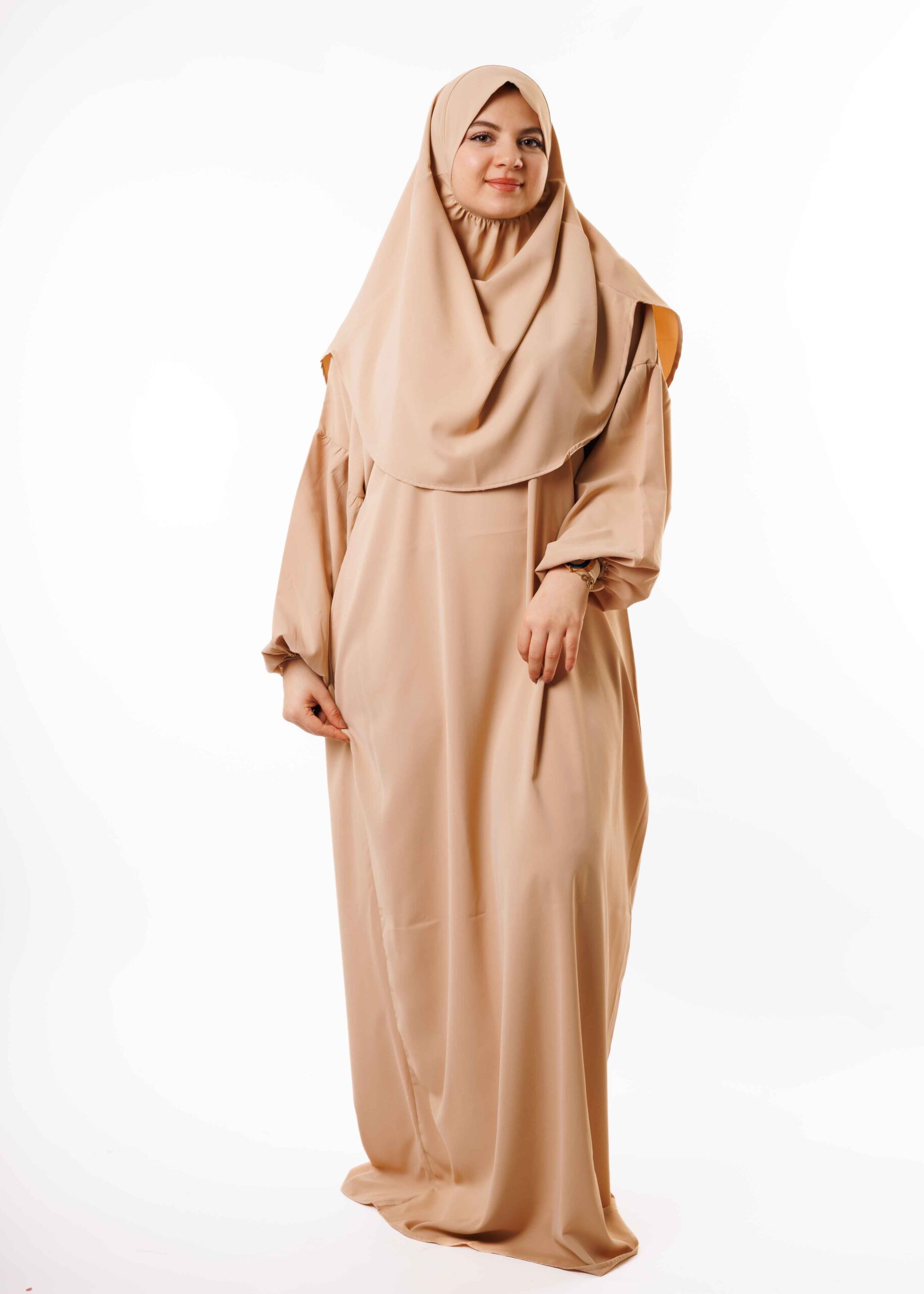 عباية الصلاة والإستعمال اليومي - بيج -