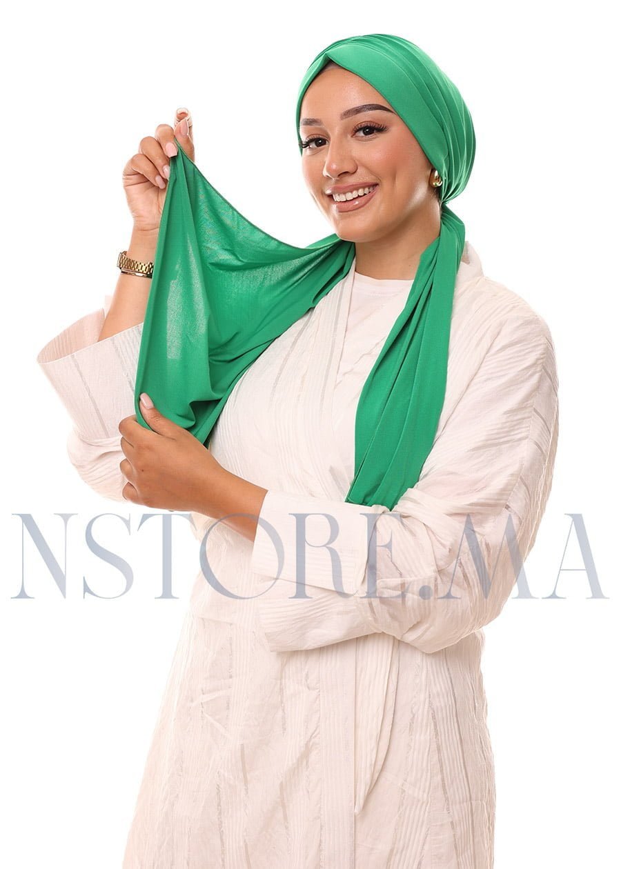 تربان يربط من الخلف أخضر ملكي