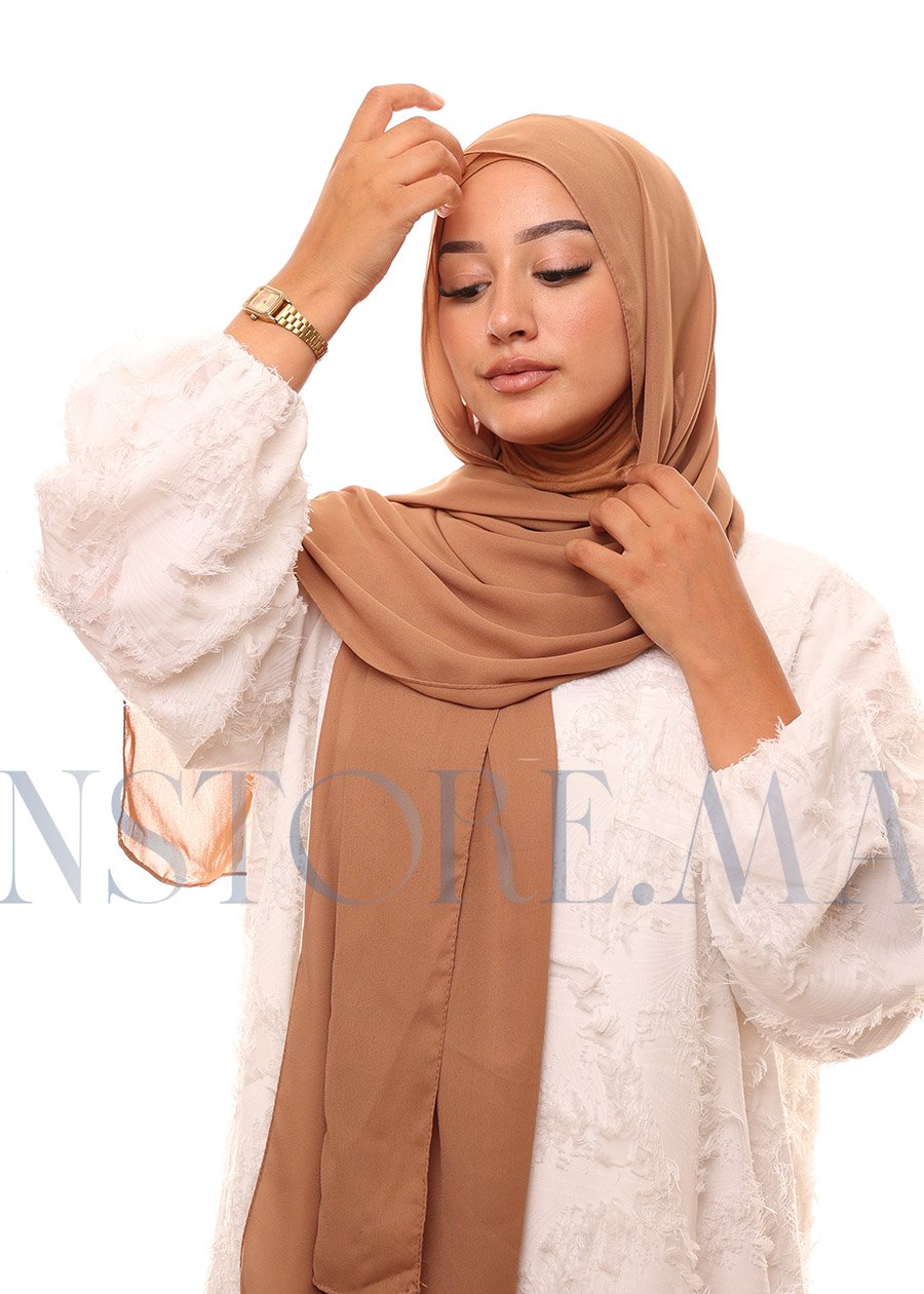 شال النينجا بني