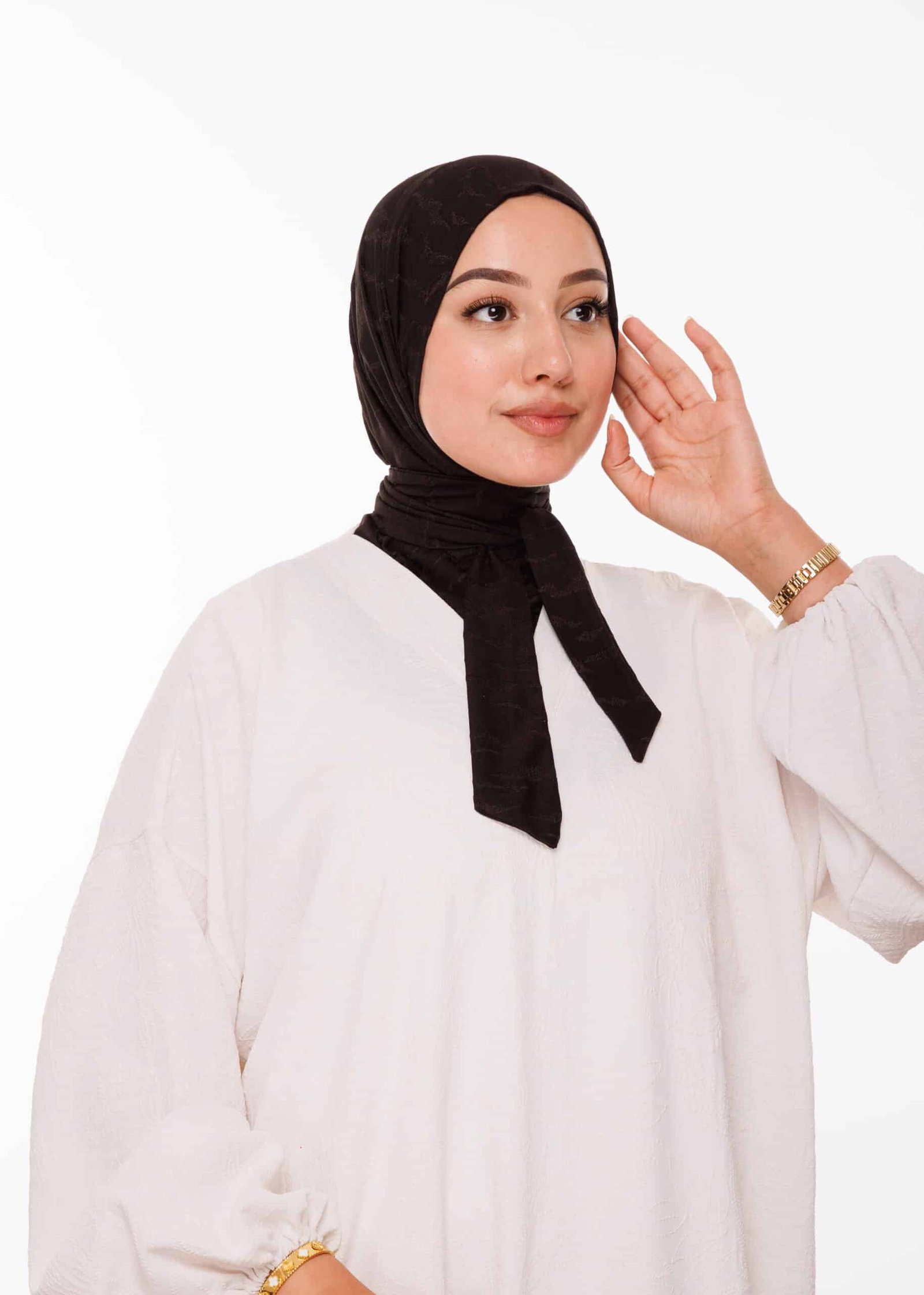طبقية فخمة - أسود