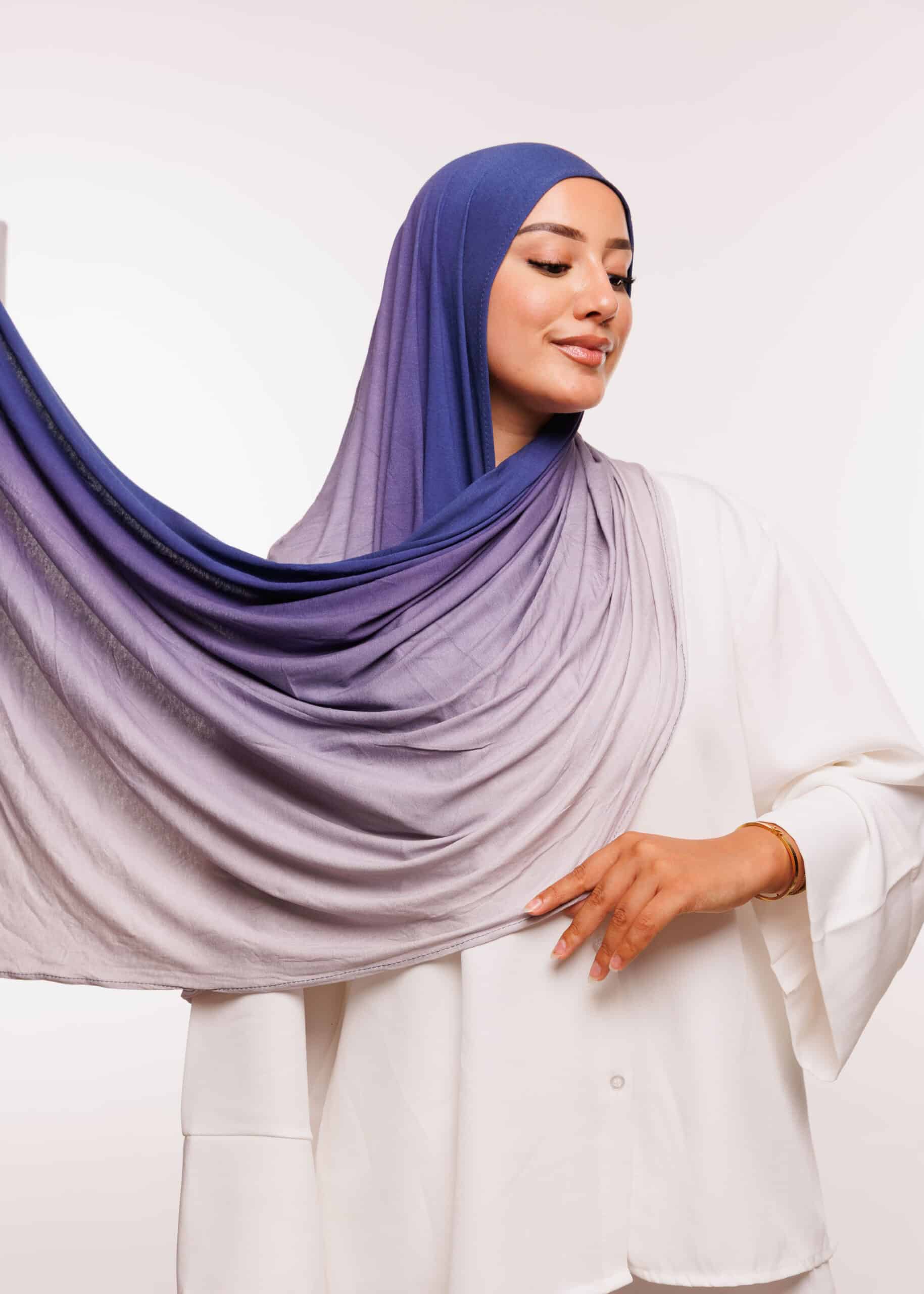 شال ليكرا ديڭرادي - بنفسجي -