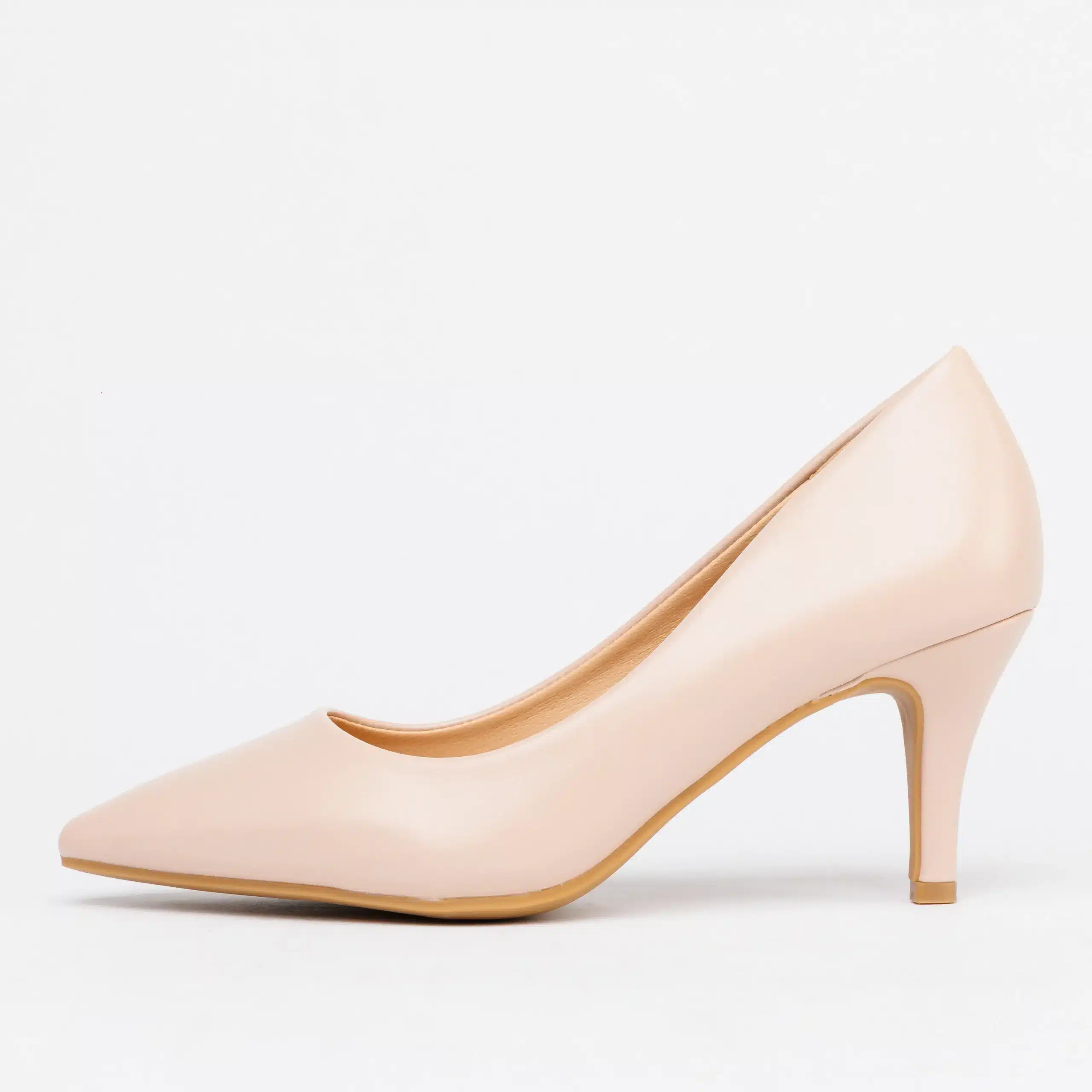 حذاء - F012 2 حذاء كعب عالي كلاسيكي "ستيليتو" بمقدمة مدببة – أناقة أنثوية لكل المناسبات (متوفر بالأسود والنيود)