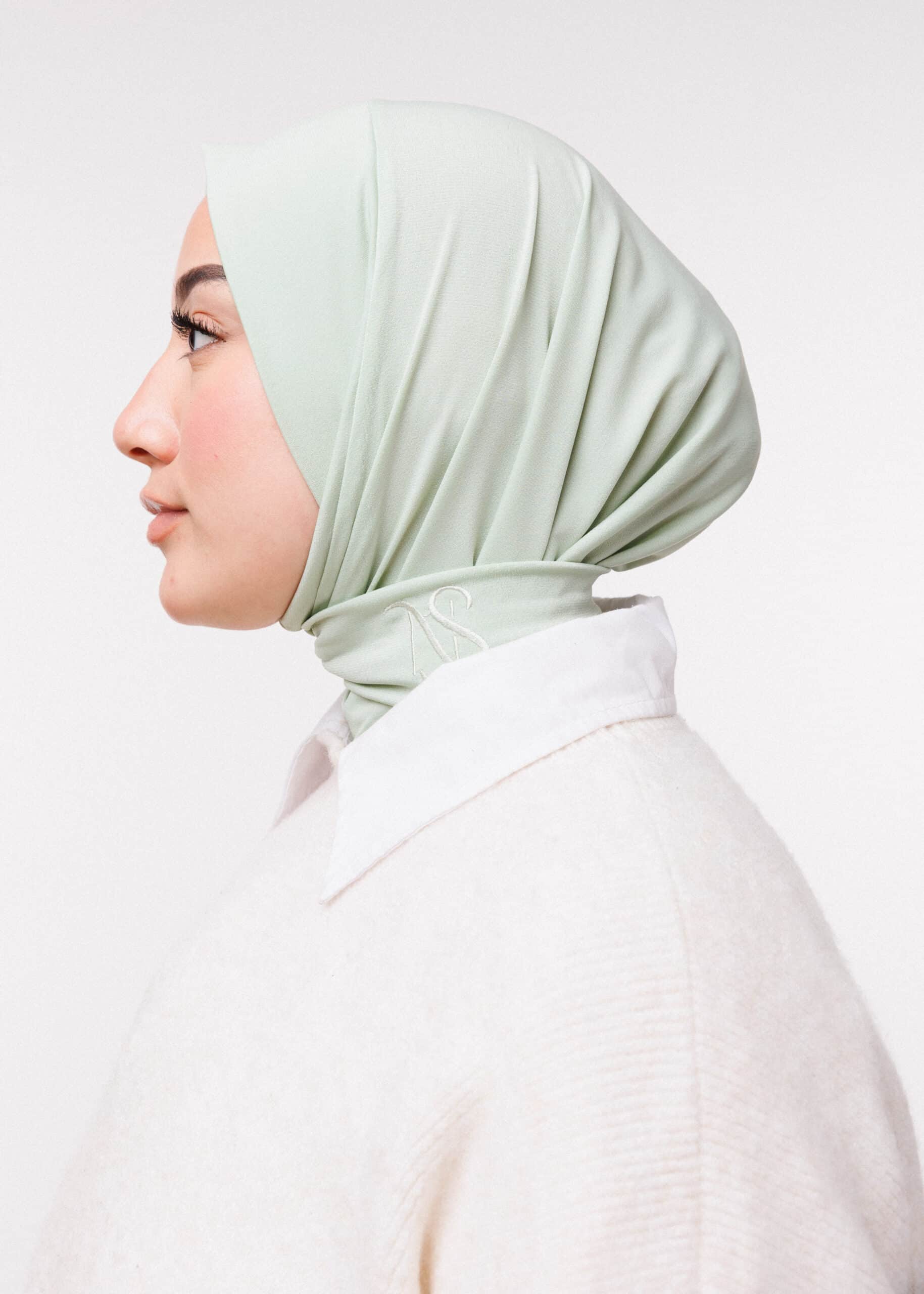 طبقية جيرسي - أخضر باستيل