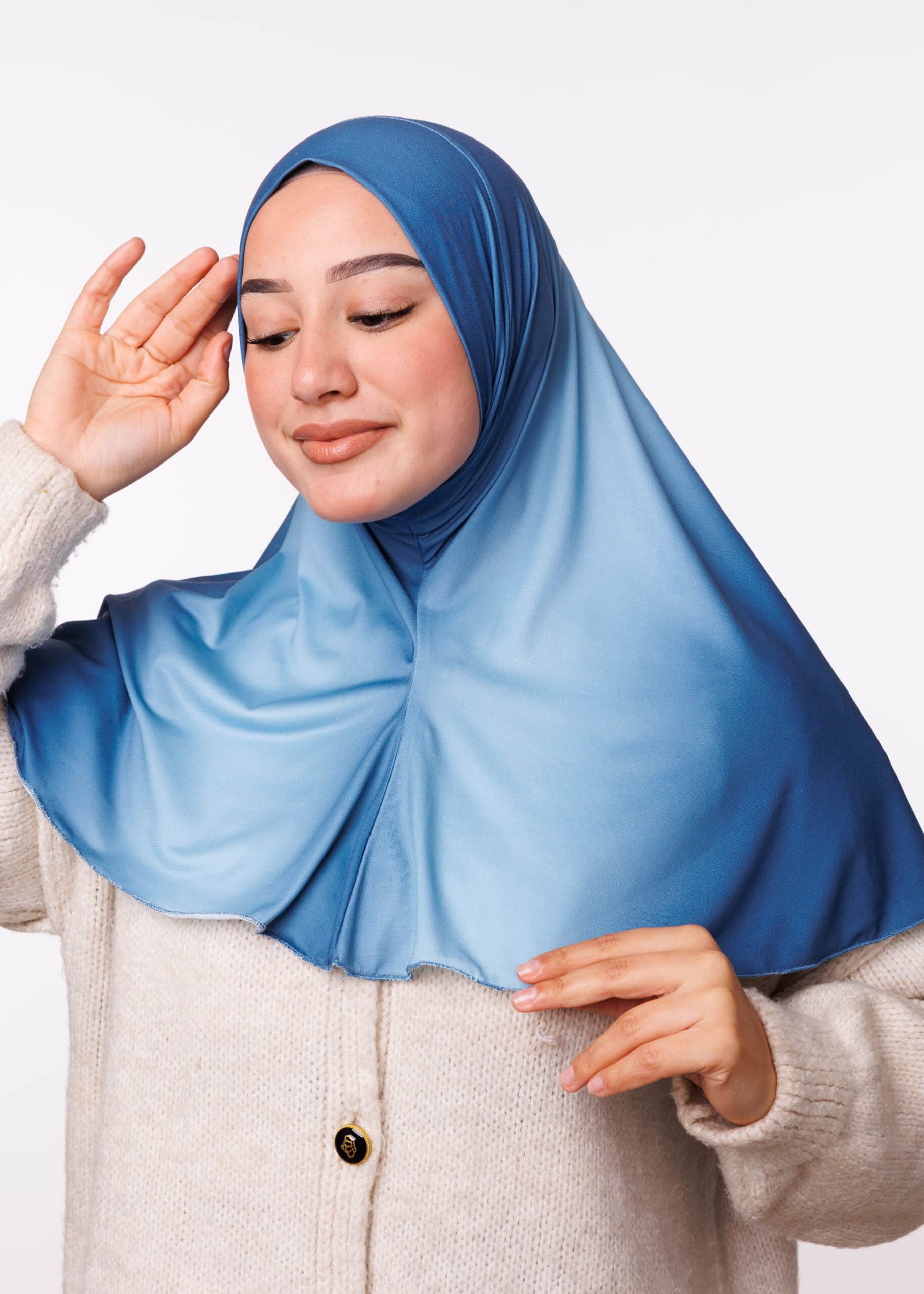 طبقية جيرسي ديڭرادي - أزرق بترولي