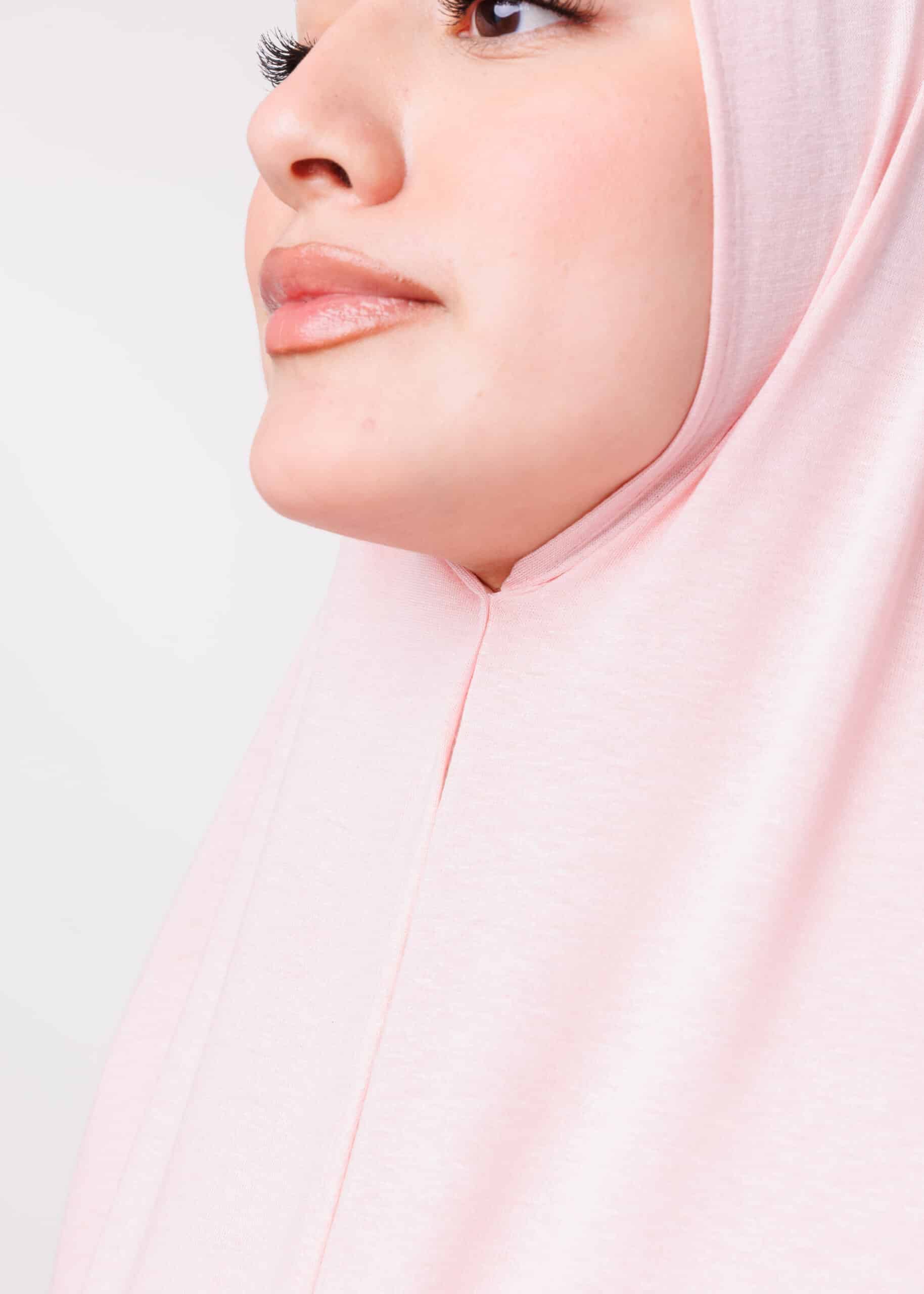 شال ليكرا - وردي باستيل