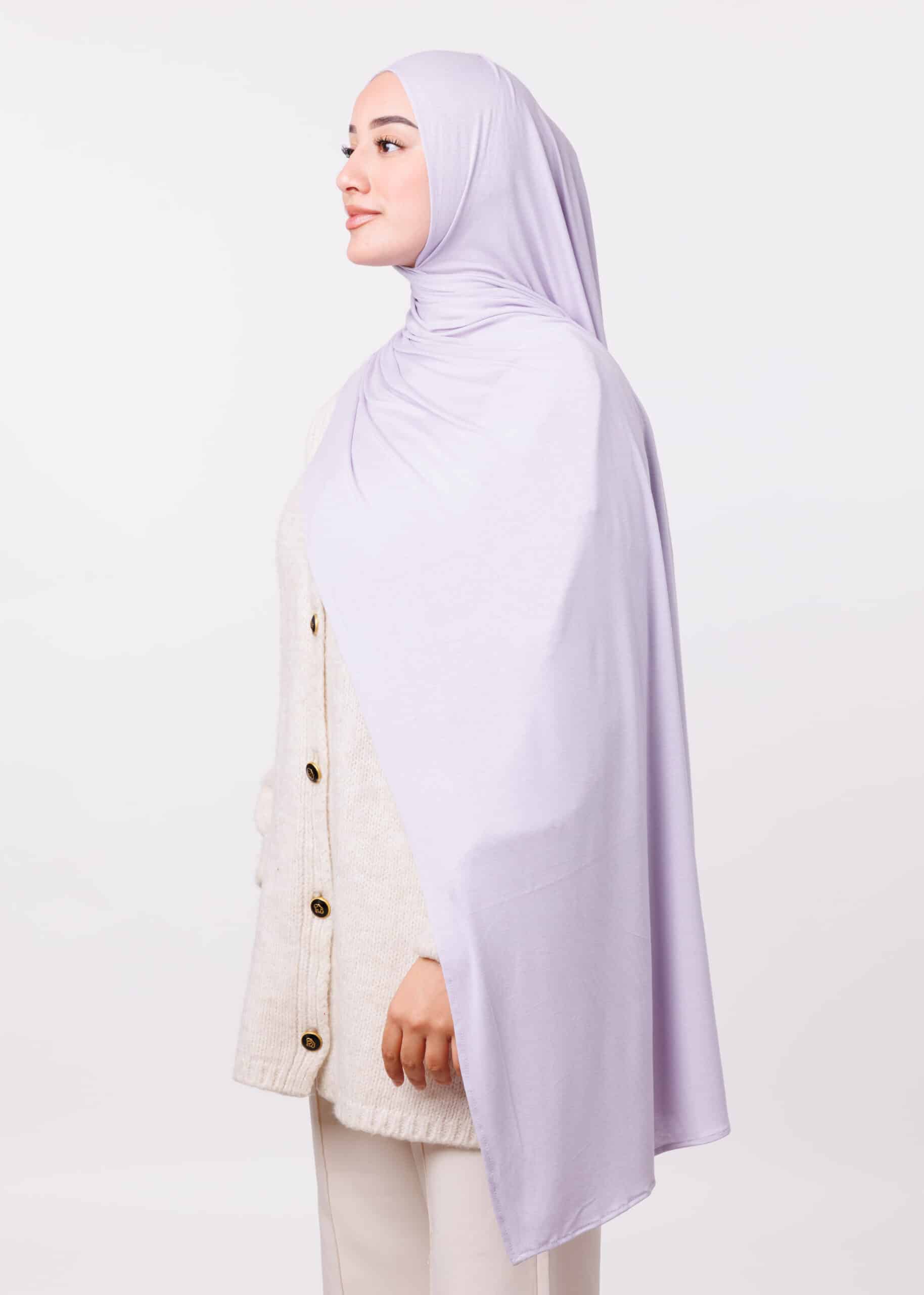 شال ليكرا - بنفسجي فاتح