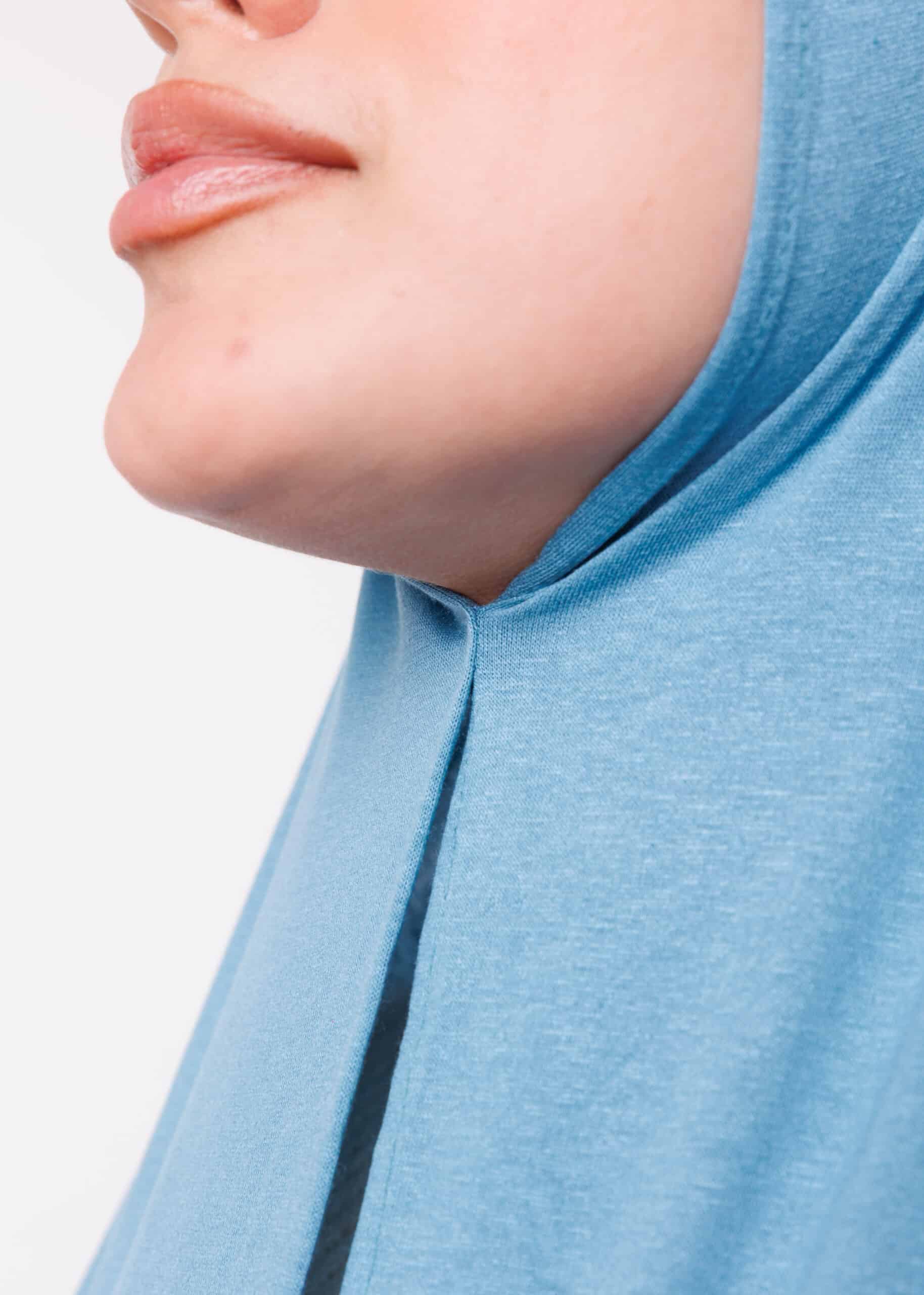 شال ليكرا - أزرق تركواز