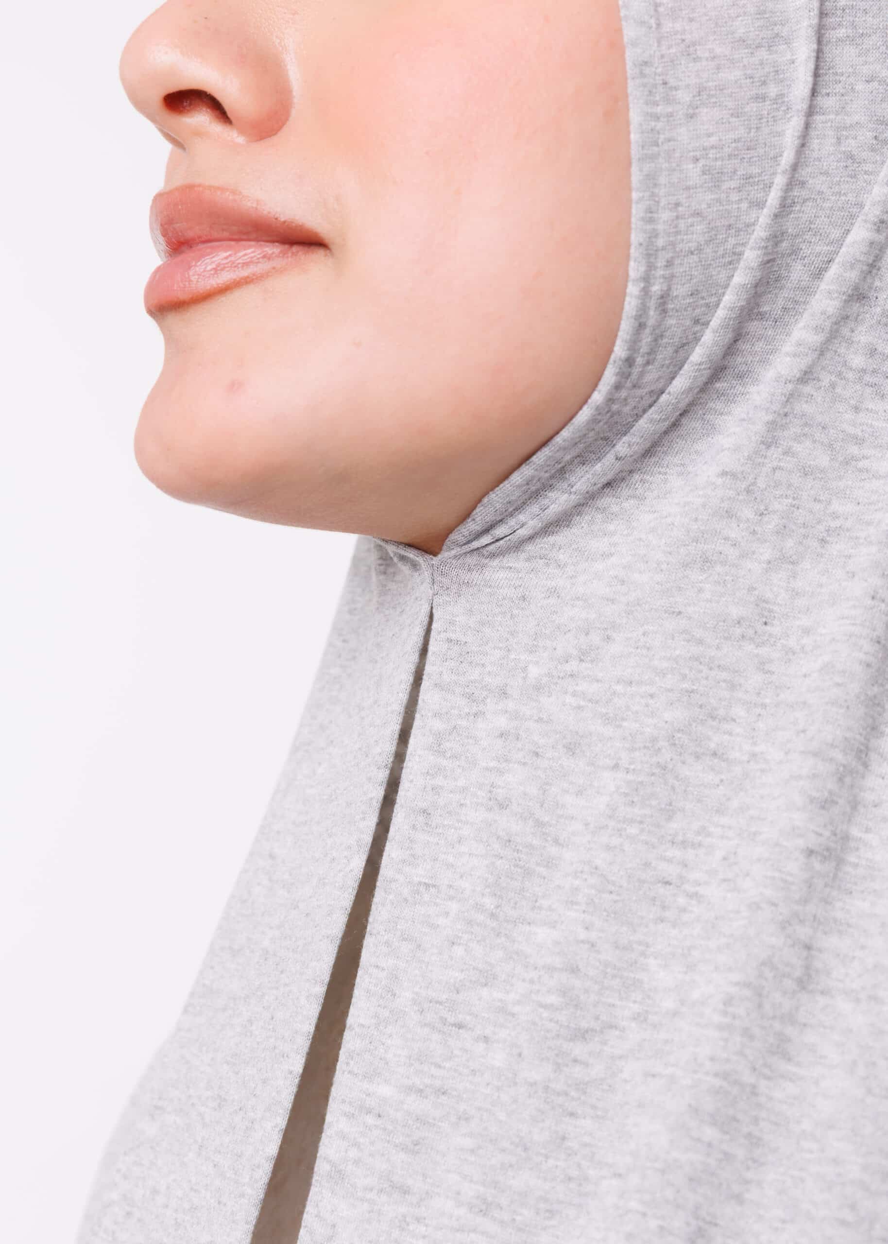 شال ليكرا - رمادي