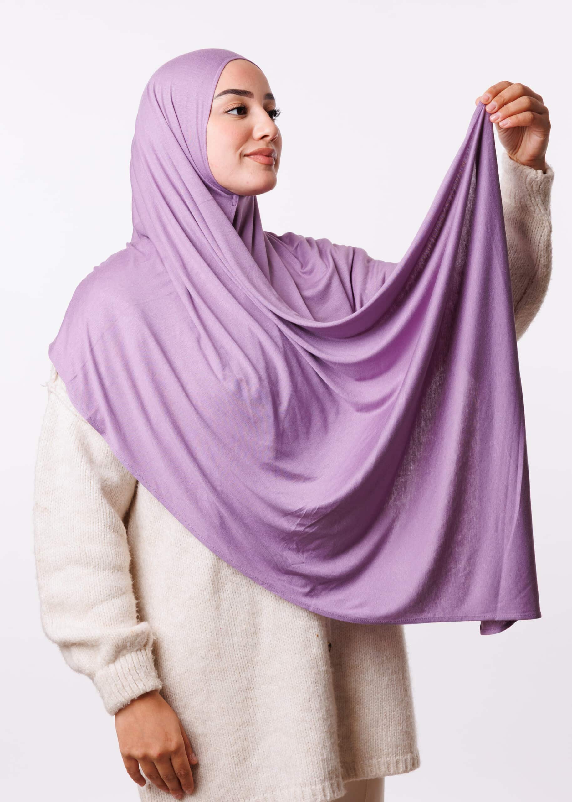 شال ليكرا - بنفسجي