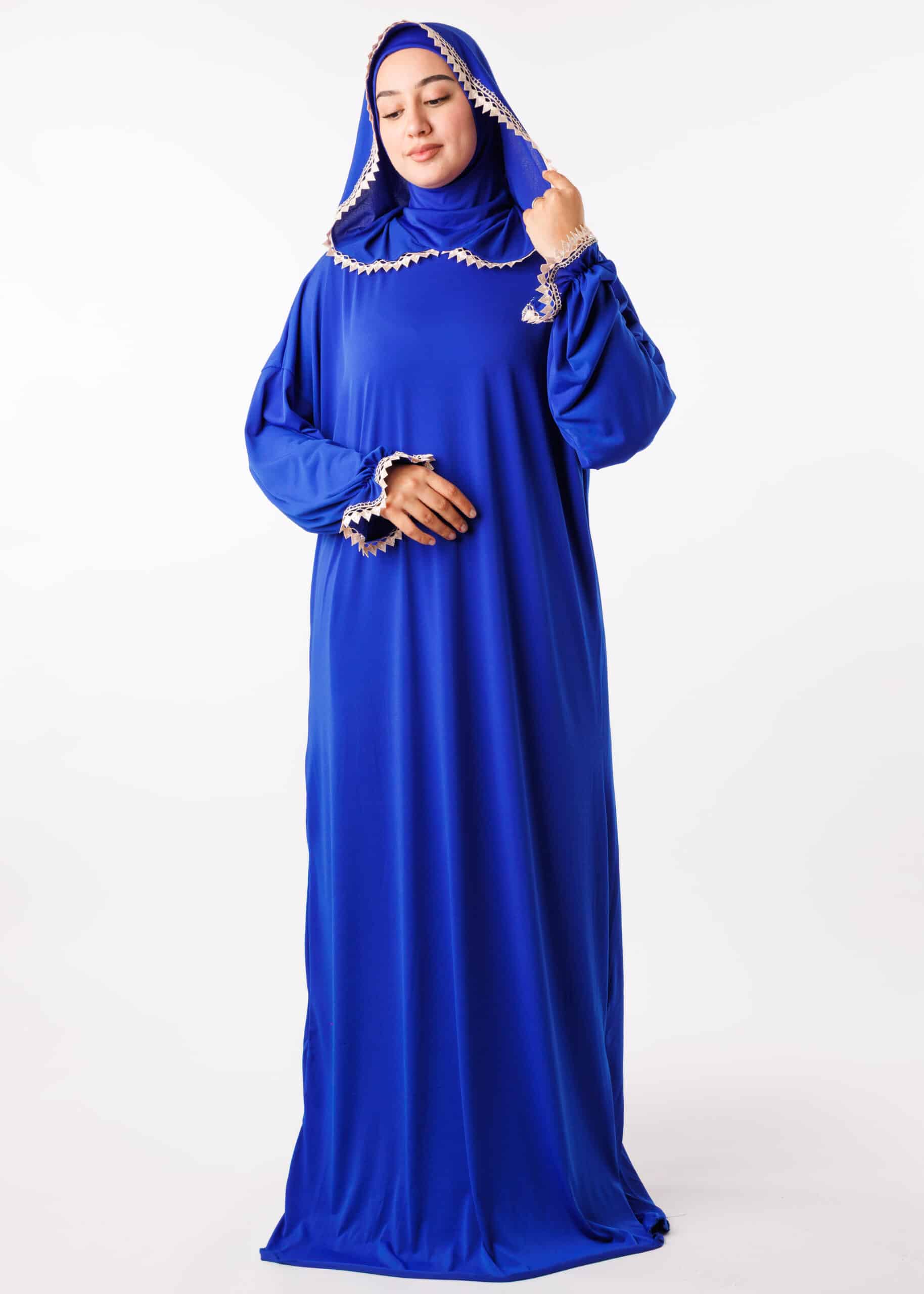 عباية الصلاة بالبوني نينجا - أزرق ملكي